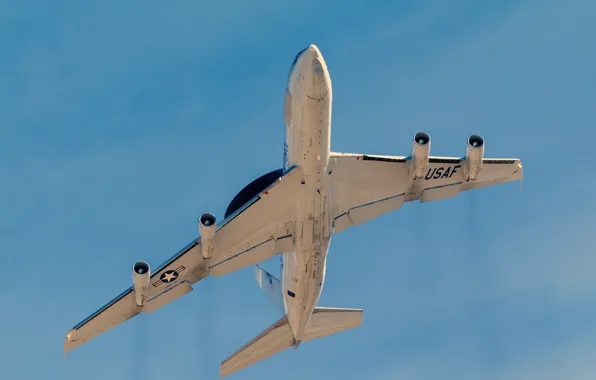 Самолёт, дальнего, обнаружения, радиолокационного, Boeing E-3 Sentry