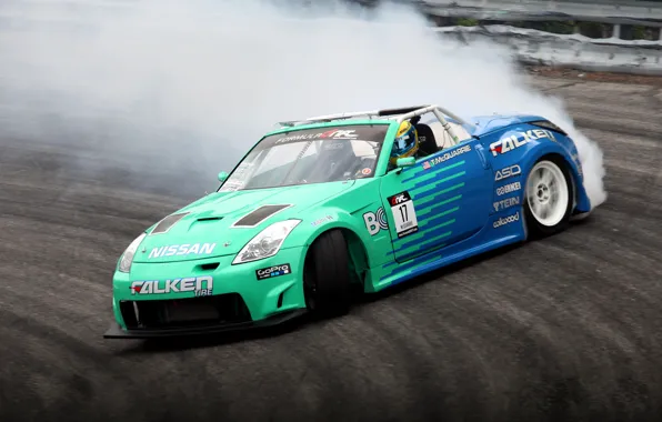 350z Drift Hintergrundbild