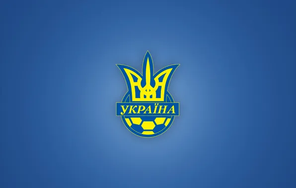 Картинка футбол, эмблема, Украина