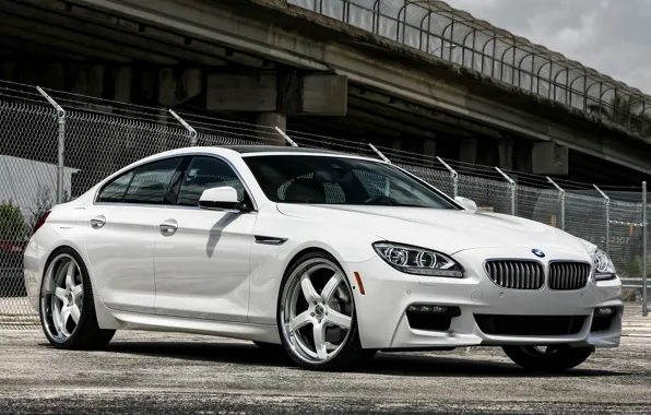 BMW, white, 650i