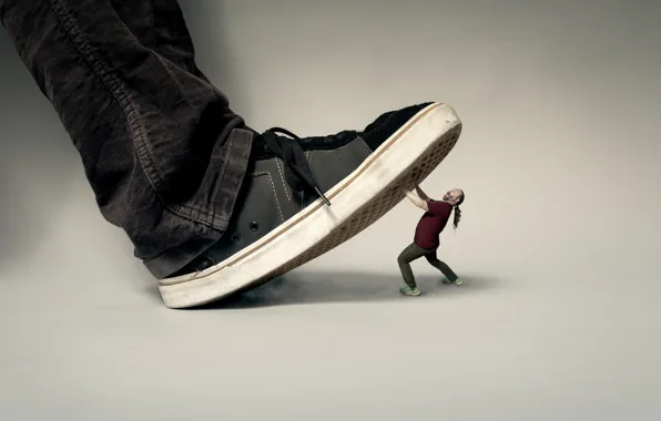Картинка человек, нога, ботинок