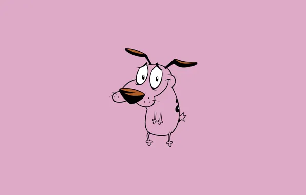 Эмоции, пёс, Кураж трусливый пес, Courage - the cowardly dog, Кураж