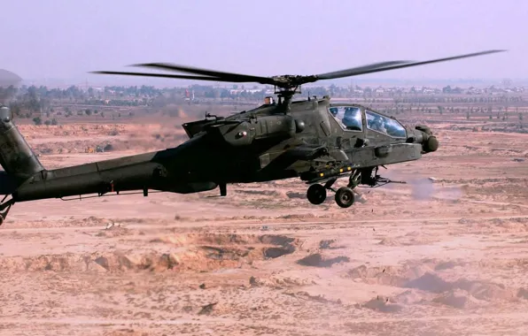 Стрельба, Apache, Douglas, McDonnell, AH-64, Армии США, основной ударный вертолёт