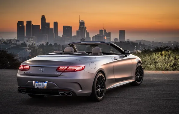 Mercedes-Benz, Лос-Анджелес, AMG, Los Angeles, 2018, Cabriolet, 4MATIC, S63