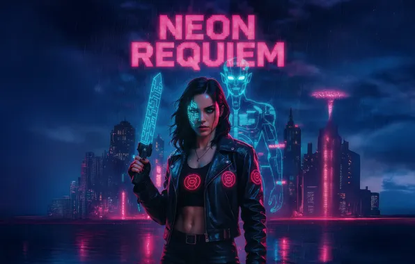Картинка neon, requiem