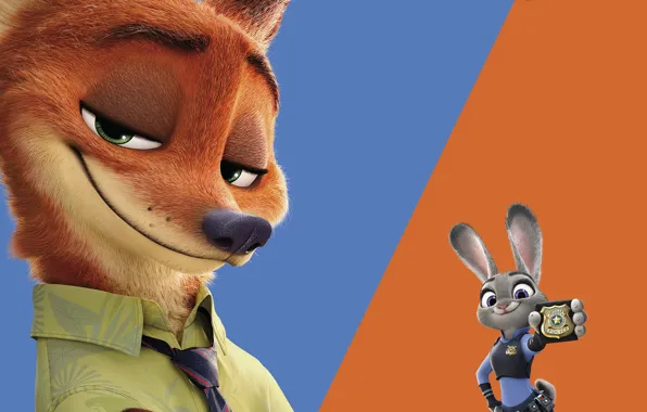 Cinema, animation, logo, Disney, star, fox, animals, police