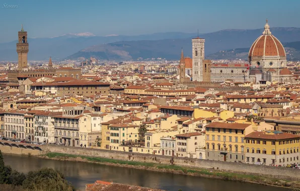 Картинка город, Италия, Флоренция