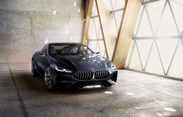 Картинка Concept, купе, BMW, БМВ, концепт-кар, 2017, 8-series, 8 серия