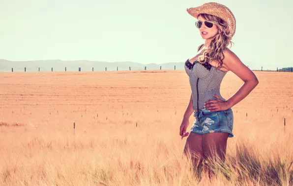 Картинка fashion, field, girls, style, western, women, fun, models