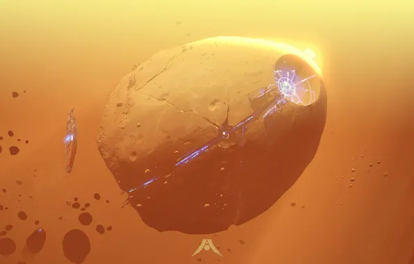 Станция, астероид, стратегия, мать, mothership, космоопера, homeworld, homeworld 3