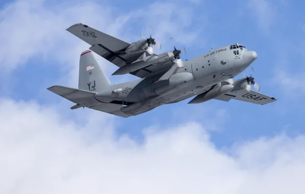 Самолет, USAF, C-130 Hercules, C-130, Военно-транспортный, HC-130J Combat King II