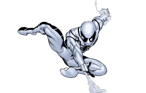 Комикс, Spider-man, Marvel Comics, Fantastic Four, Человек Паук, Фантастическая четверка, Питер Пакер