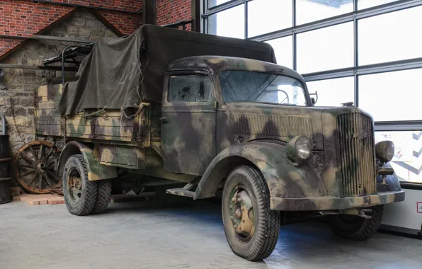 Грузовик, Opel, военный, Blitz