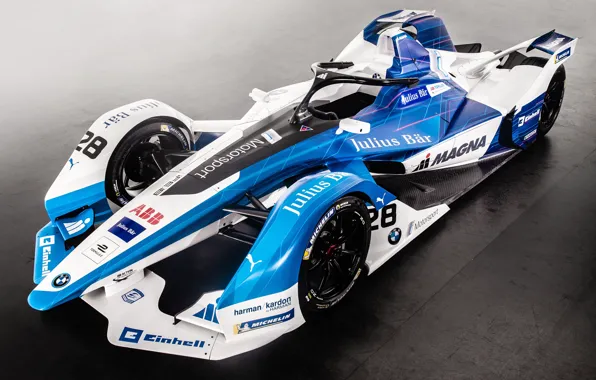 2018, Formula E, Electric Race Car, BMW iFE.18