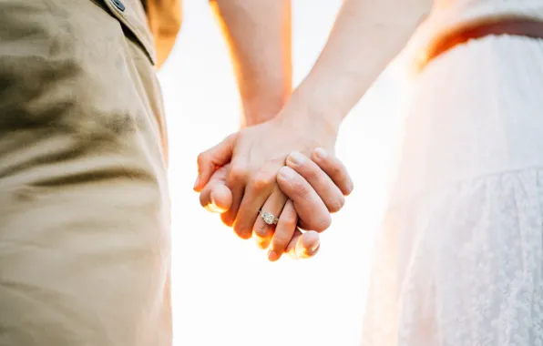 Руки, кольцо, невеста, свадьба, жених