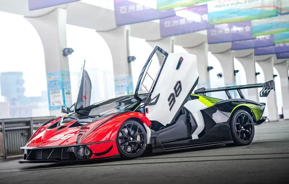 Lamborghini, door, Lamborghini Essenza SC V12