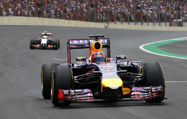 Гонщик, Formula 1, Brazil, Sebastian Vettel, Чемпион