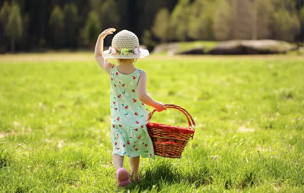 Лето, настроение, девочка