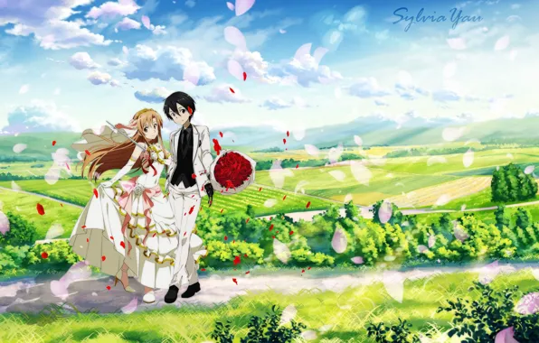 Пара, двое, Мастера меча онлайн, Sword Art Online