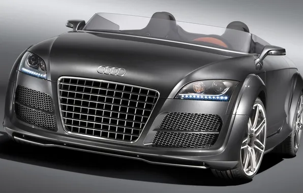 Audi, вектор, concept, кабриолет