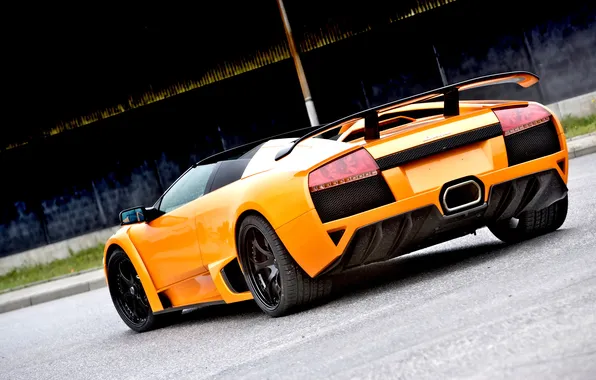 Картинка Lamborghini, тачки, cars, Spyder, Murcielago, auto wallpapers, авто обои, авто фото