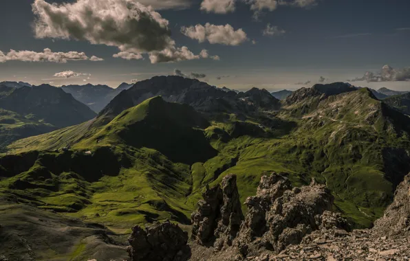 Горы, Австрия, Austria, Тироль, Tirol, Ausserfern