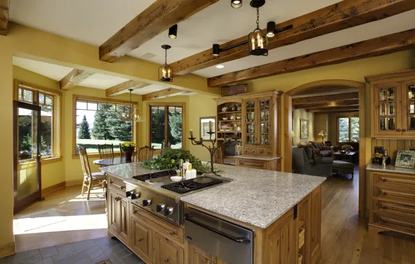 USA, interior, luxury, Colorado, residence