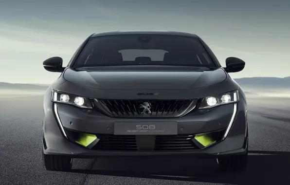 Concept, Peugeot, вид спереди, 508, 2019, Sport Engineered