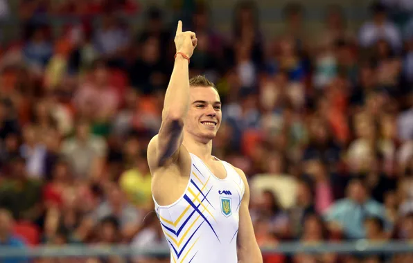 Украина, олимпийский чемпион, гимнаст, Rio 2016, Олег Верняев, спортивная гимнастика