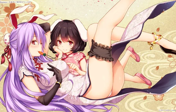 Девушки, Арт, Touhou, Тохо, Тоухоу