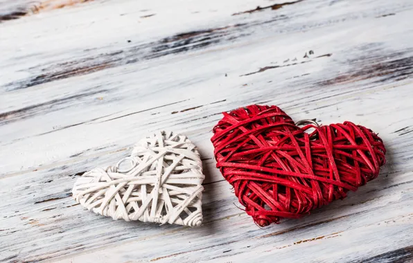 Любовь, сердце, сердечки, red, love, wood, romantic, hearts