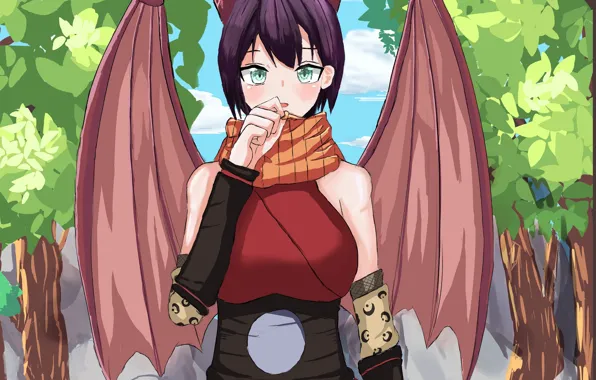 Девушка, крылья, демон, That Time I Got Reincarnated as a Slime