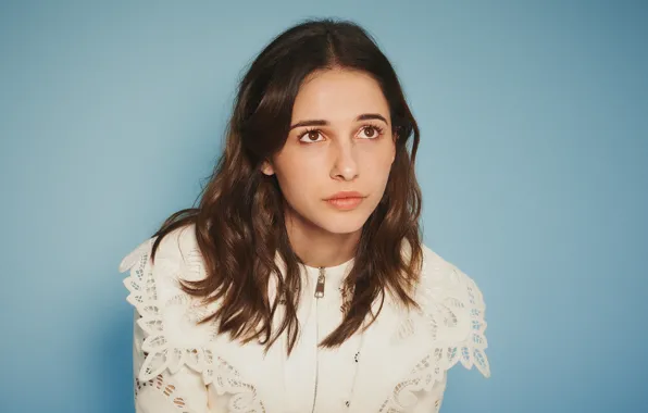 Взгляд, девушка, волосы, Naomi Scott