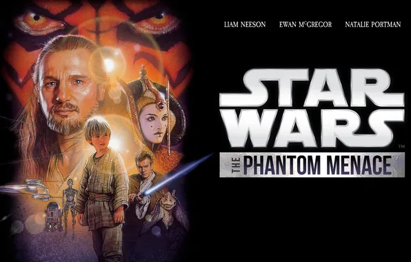 Star wars, Neeson, Phanton
