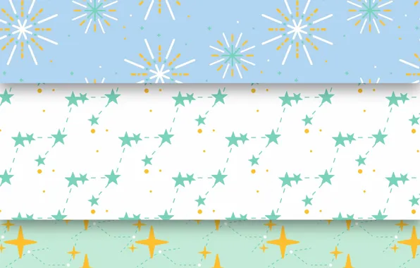Белый, фон, голубой, текстура, салатовый, colours, stars, pastel