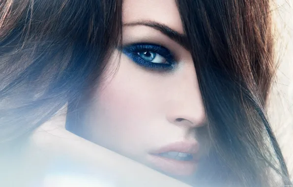 Картинка Megan Fox, взгляд, актриса, лицо, шик, волосы, девушка, модель