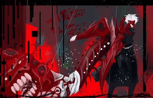 Маска, парень, Канеки Кен, Токийский Гуль: Перерождение, Tokyo Ghoul RE
