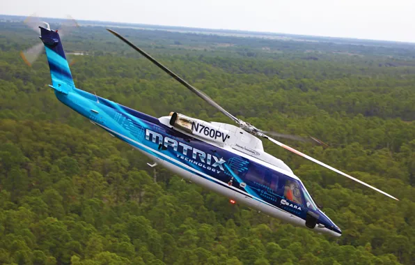 Полет, вертолет, Sikorsky, MATRIX