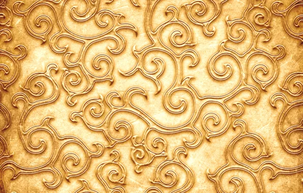 Картинка узор, текстура, texture, pattern, золотистый цвет, Golden color