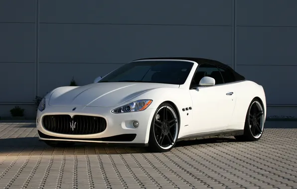 Картинка Maserati, тачки, кабриолет, cars, мазерати, auto wallpapers, авто обои, авто фото