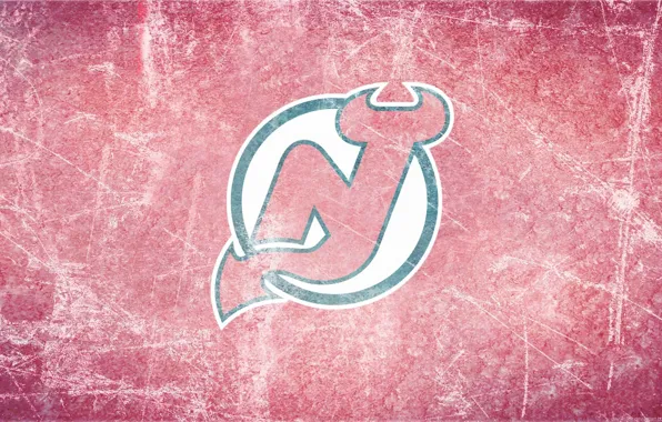 Картинка лед, дьявол, NHL, НХЛ, New Jersey Devils, New Jersey, хоккейный клуб, Нью-Джерси Девилз
