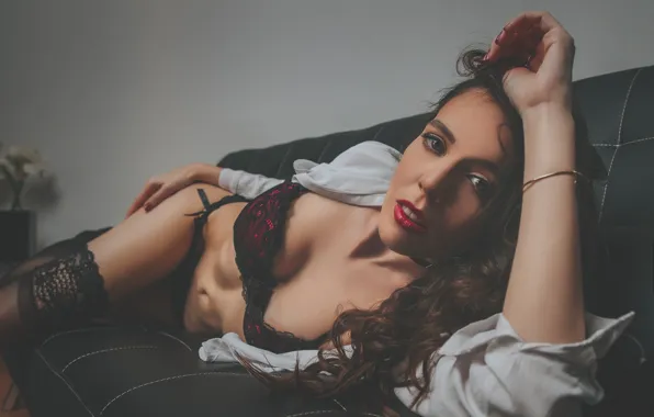 Чулки, ножки, губки, Sheila