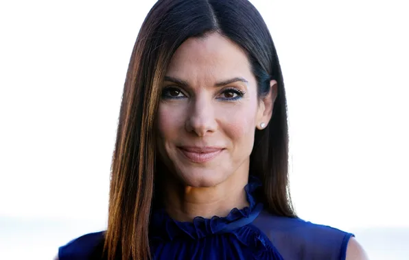 Eyes, look, actress, Sandra Bullock