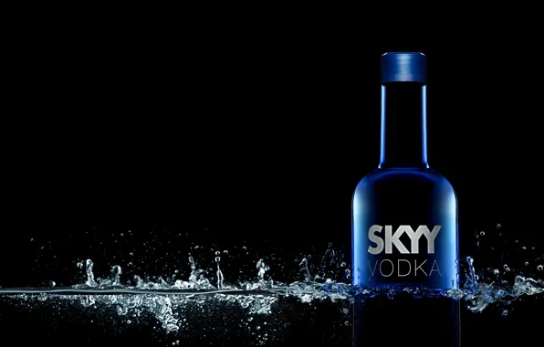 Фон, реклама, водка, skyy vodka