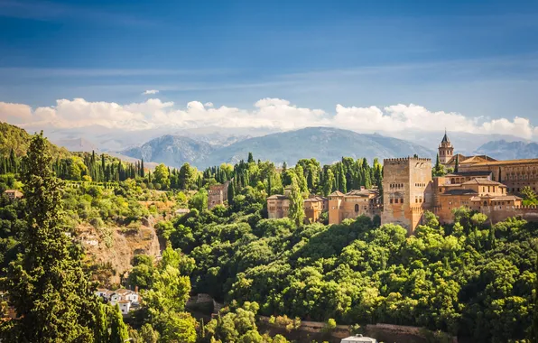Картинка ancient, arab, arabic, andalucia, andalusia, alhambra, albaicin