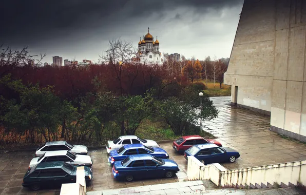 Обои машина, авто, Спутник, Lada, auto, Лада, Ваз, VAZ, ВАЗ-2108, БПАН ...