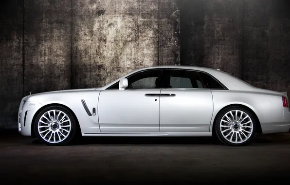 Rolls-Royce, 2010, Mansory, Limited, White Ghost, Mansory Rolls-Royce White Ghost Limited