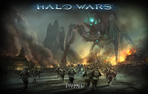 Картинка война, игра, Halo Wars