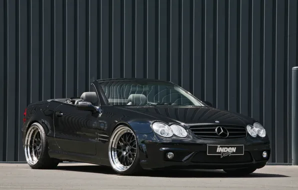 Mercedes-Benz, Design, Black, Convertible, SL500, Inden