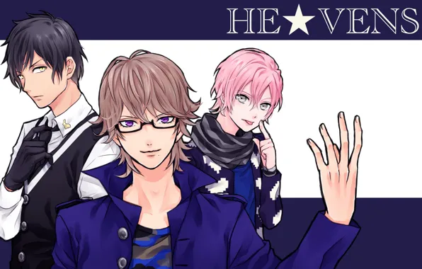 Группа, арт, парни, Uta no Prince-sama, Поющие принцы